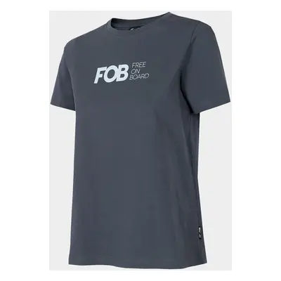 Women's cotton T-shirt 4F