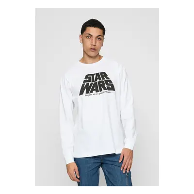 Star Wars Long Sleeve Photo Collage White