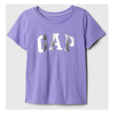 GAP Kids ́s T-shirt with metallic logo - Girls