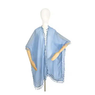 Art Of Polo Woman's Poncho sz23181-8