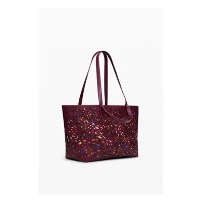 Burgundy women's shopper Desigual - Women's