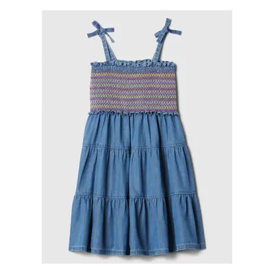 GAP Kids' denim midi dress - Girls