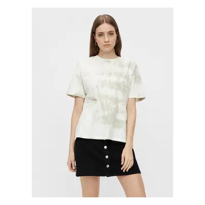 Grey and white tie-dye T-shirt Pieces Panni - Women