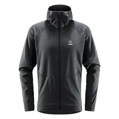 Men's sweatshirt Haglöfs Skuta hood dark grey