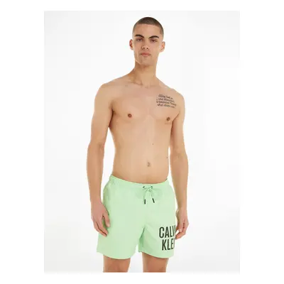 Light Green Men's Swimsuit Calvin Klein Underwear Intense Power-Medium Dra - Men's