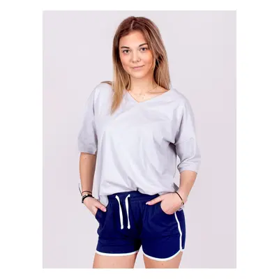 Yoclub Woman's Shorts USK-0018K-1900 Navy Blue