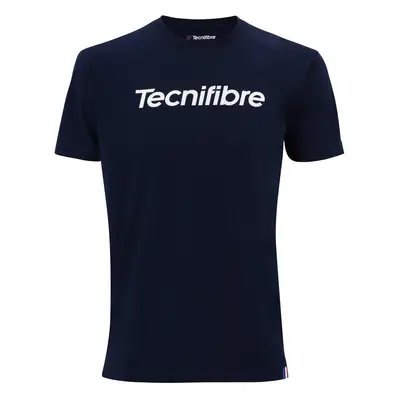 Men's T-shirt Tecnifibre Club Cotton Tee Marine