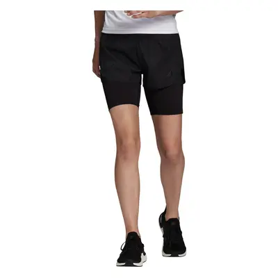 adidas Run Fast 2in1 Shorts Black Women's Shorts