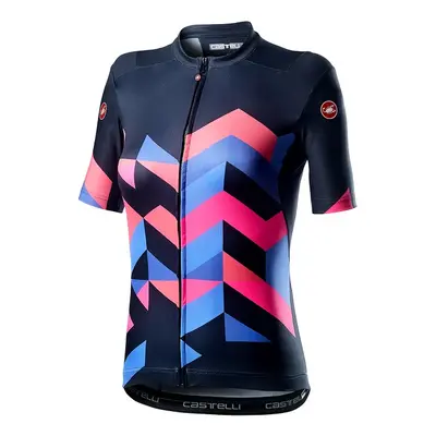 Castelli Unlimited W Jersey Dark Steel Blue Women's Cycling Jersey