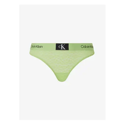 Light Green Calvin Klein Underwear Women's Thong - Women