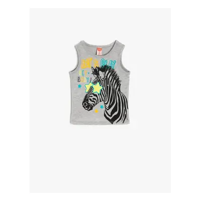 Koton Letter Printed Singlet