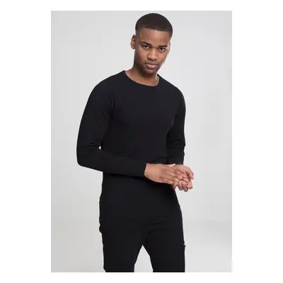 Fitted Stretch L/S T-Shirt Black