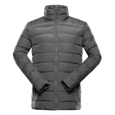 Men's hi-therm jacket ALPINE PRO GARAT dk.true gray