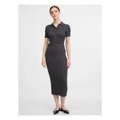 Orsay Dark gray women's dress - Women's