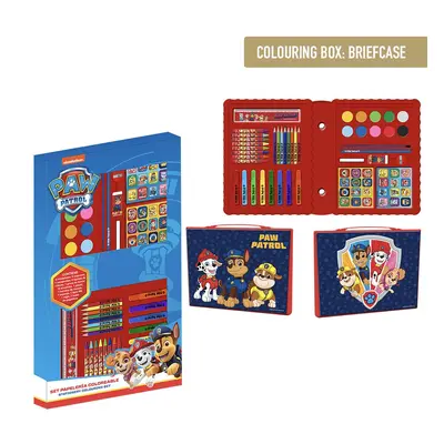 COLOURING STATIONERY SET BOX PAW PATROL