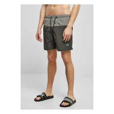 Men's Block Swimsuit Grey/Asphalt