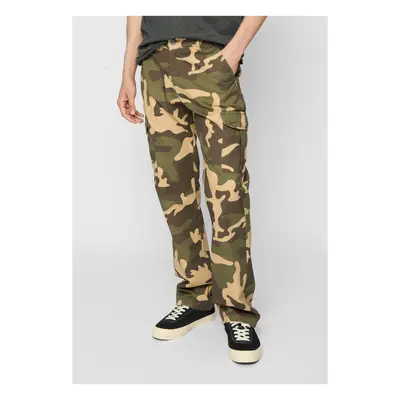 Men's Straight Leg Camo Cargo Forest/Camouflage Pants