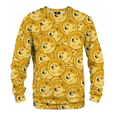 Mr. GUGU & Miss GO Unisex's Doge Wow Sweater S-Pc2178