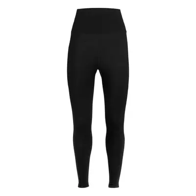 Women's Icebreaker Leggings Fastray High Rise Tights Black