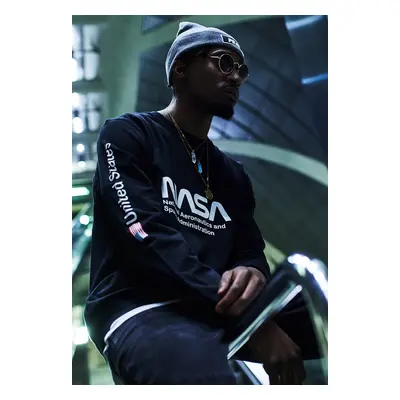 NASA U.S. Crewneck Black