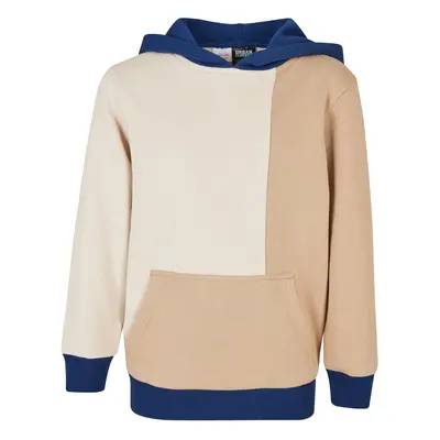 Boys' Oversized Color Block Hoody Union Beige/Softseagrass