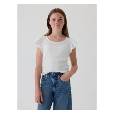 GAP Ribbed T-shirt - Girls