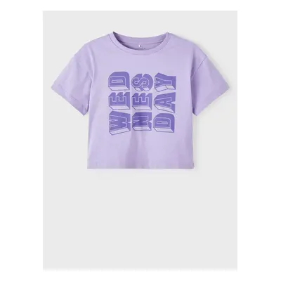 Light purple girls' T-shirt name it Balone - Girls