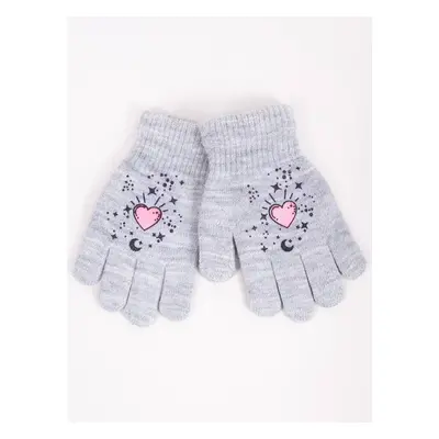 Yoclub Kids's Gloves RED-0012G-AA5A-022