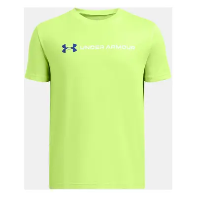 Under Armour Boys' T-shirt UA B LOGO WORDMARK SS - Boys