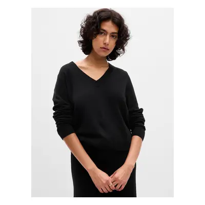 GAP Knitted sweater with V-neck - Women