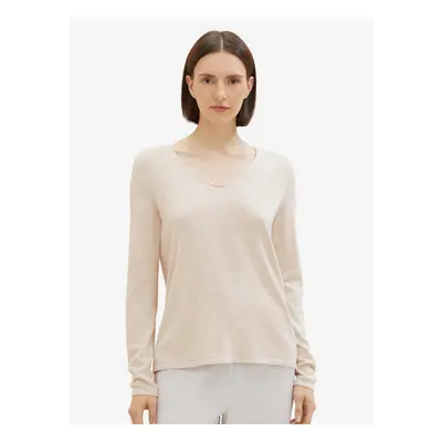 Beige women's sweater Tom Tailor - Women's