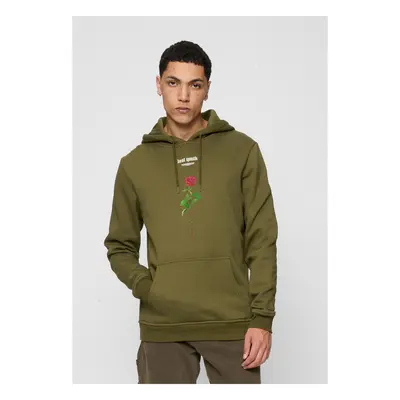 Lost Youth Rose Hoody Olive