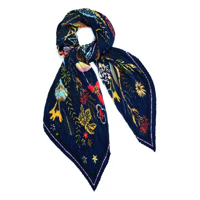 Art Of Polo Woman's Scarf Sz23420-3 Navy Blue