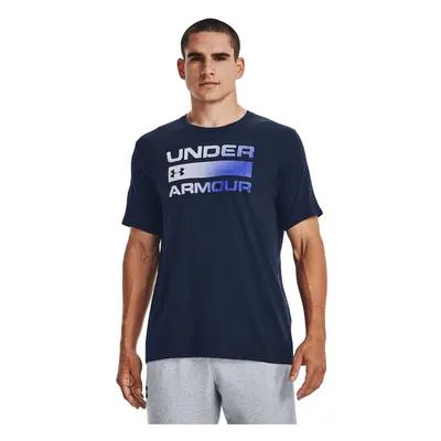 Men's T-shirt Under Armour Team Issue Wordmark SS - dark blue