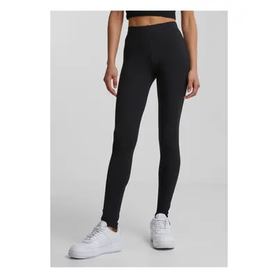 Women's jersey leggings black