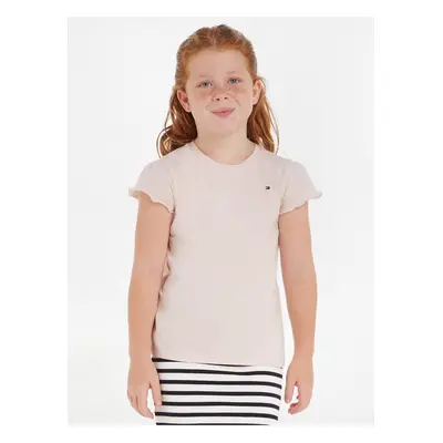 Light pink girly T-shirt Tommy Hilfiger - Girls