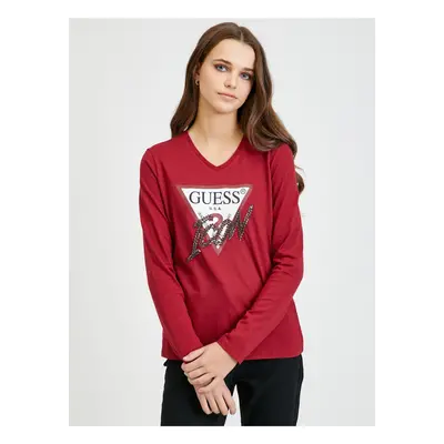 Guess Icon Women's Long Sleeve T-Shirt - Women