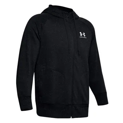 Men's Under Armour Sweatshirt SPECKLED FLEECE FZ HOODIE-BLK