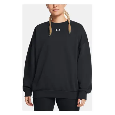 Women's Under Armour Rival Fleece OS Crew-BLK sweatshirt - Women's