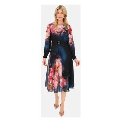 Potis & Verso Woman's Dress Paloma Navy Blue