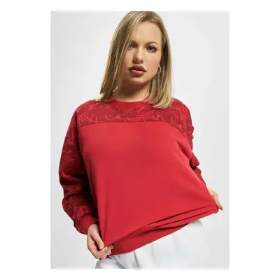 Women's sweatshirt Summertime red