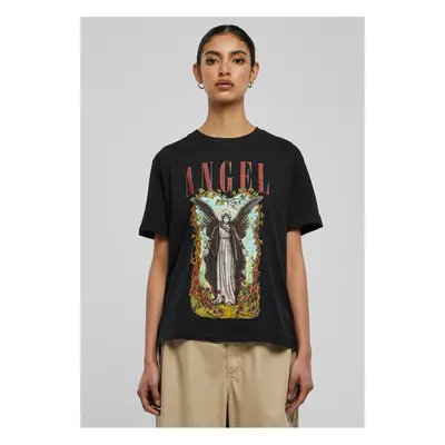 Women's T-shirt Angel black