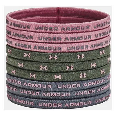 Under Armour Headbands UA Elastic Hair Tie 9PK-PNK - Women