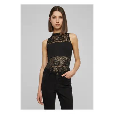 Women's Lace Bodysuit Black