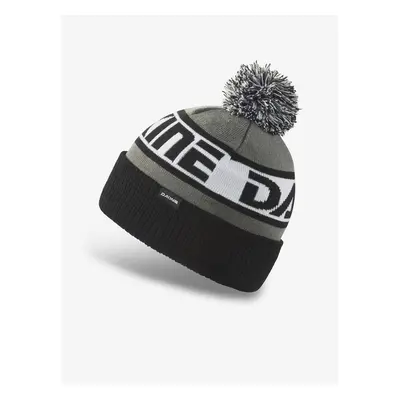 Black and gray winter hat with pompom Dakine Jackson - Men