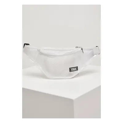 Transparent shoulder bag transparent white