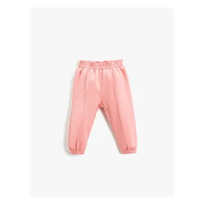 Koton Baby Girl Pink Sweatpants