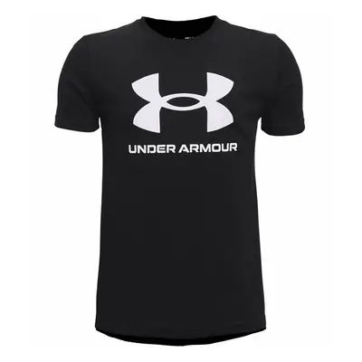 Children's T-shirt Under Armour Sportstyle Logo SS - black