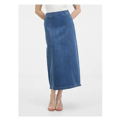 Orsay Blue Denim Skirt - Women