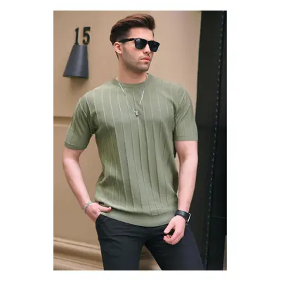 Madmext Men&#39;s Mint Green T-Shirt